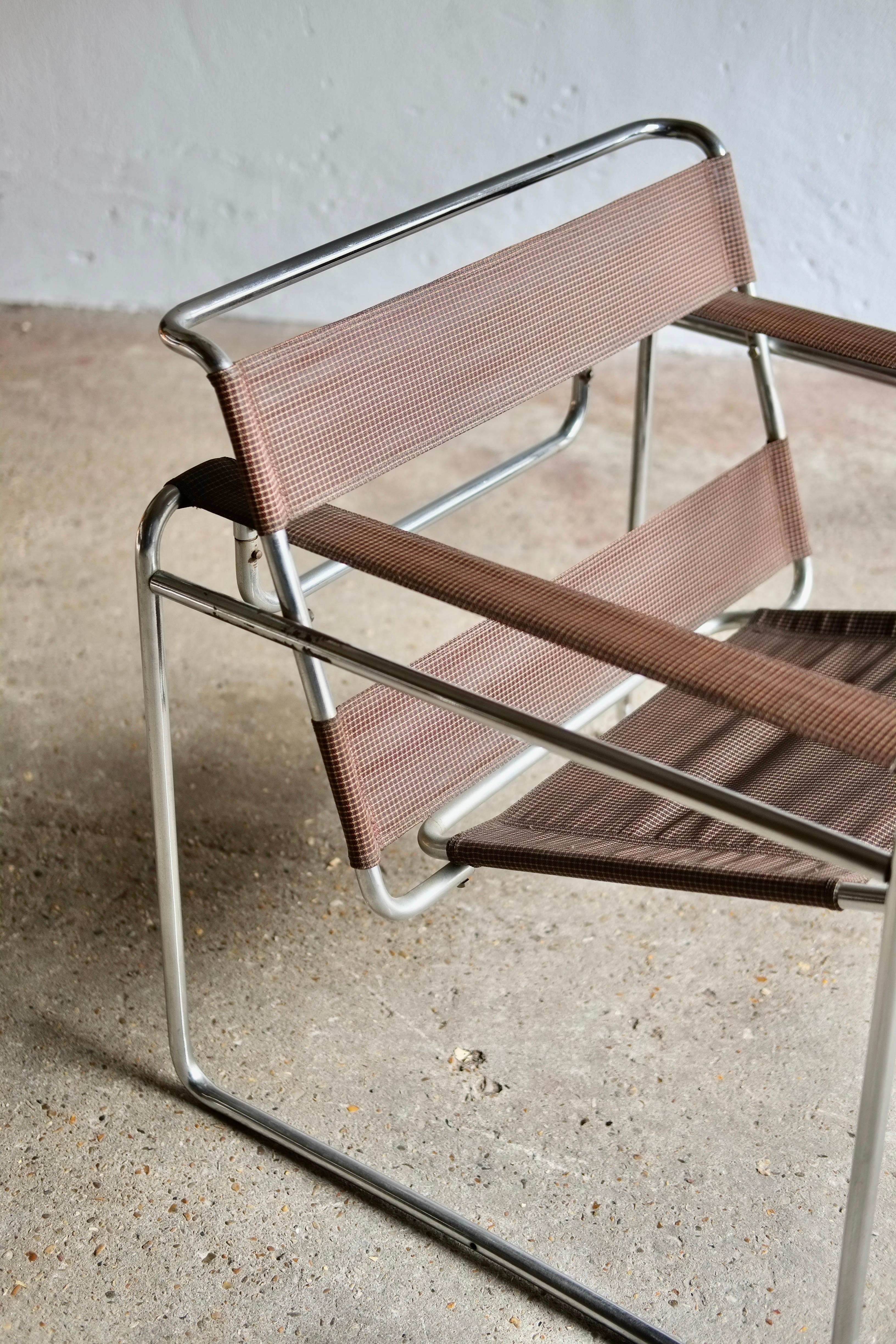 1930's Thonet B3 Wassily Chair by Marcel Breuer 11