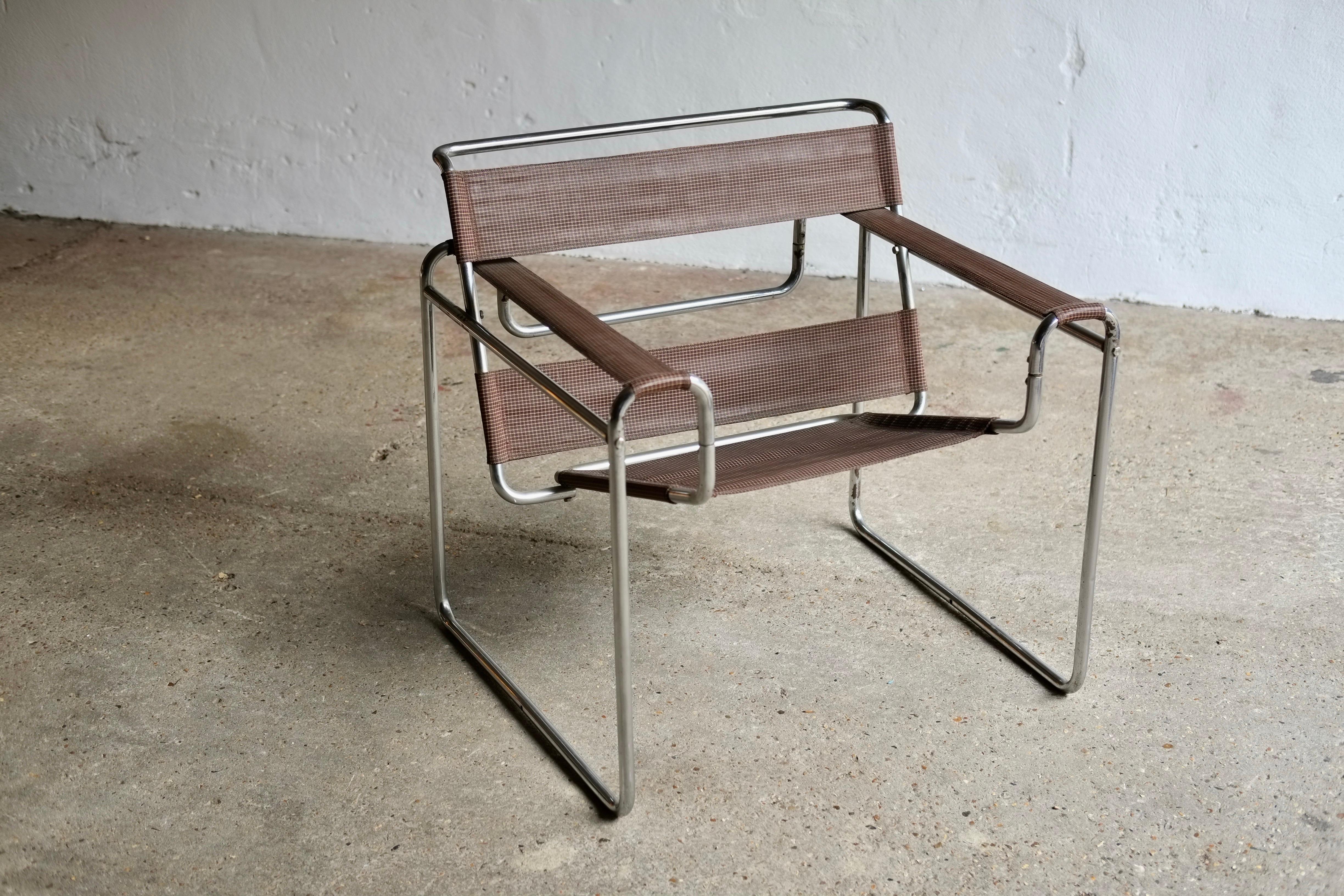 1930's Thonet B3 Wassily Chair by Marcel Breuer 12