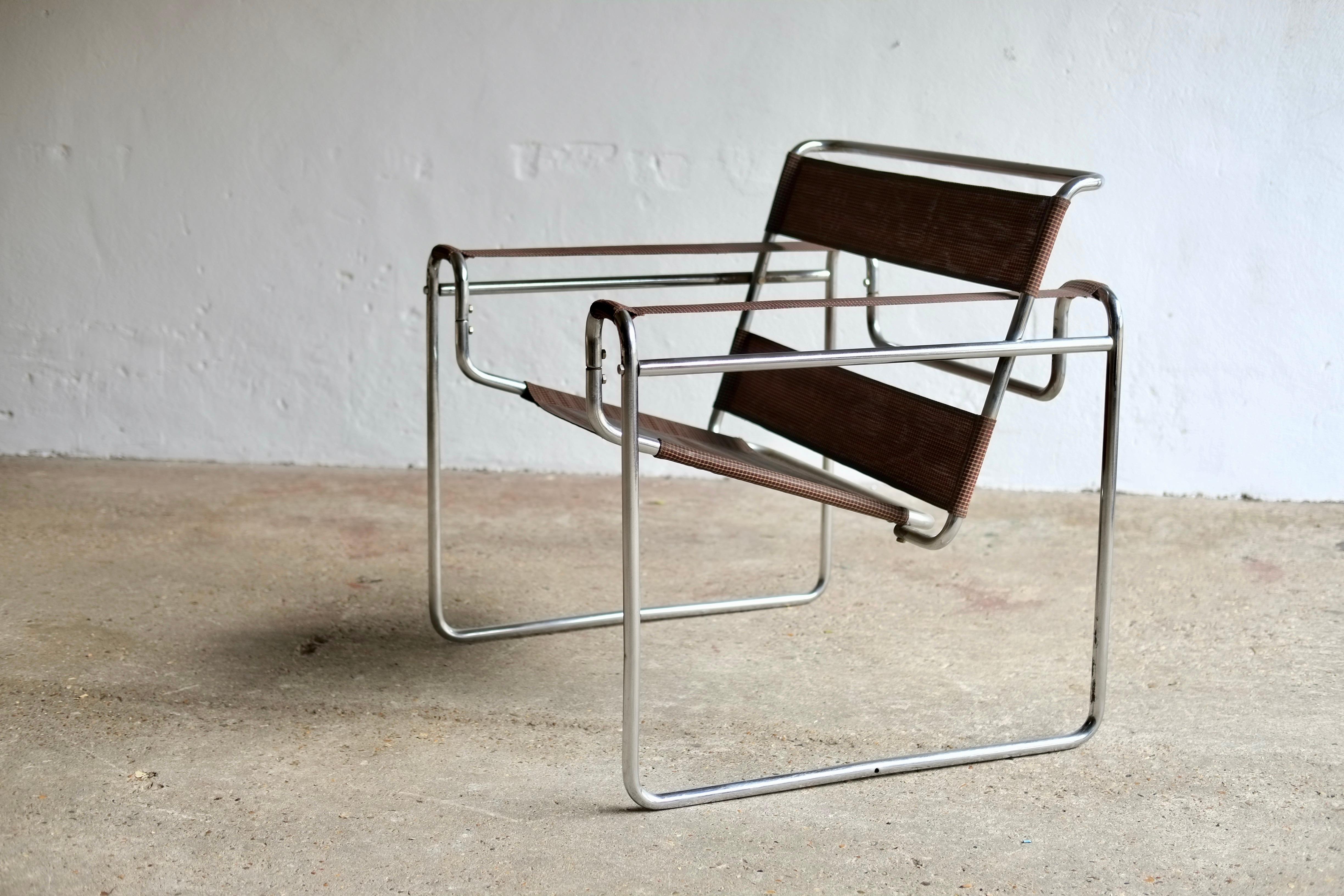 1930's Thonet B3 Wassily Chair by Marcel Breuer 13