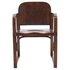 1930s Thonet Bentwood Armchair A745 by Tatra, Czechoslovakia