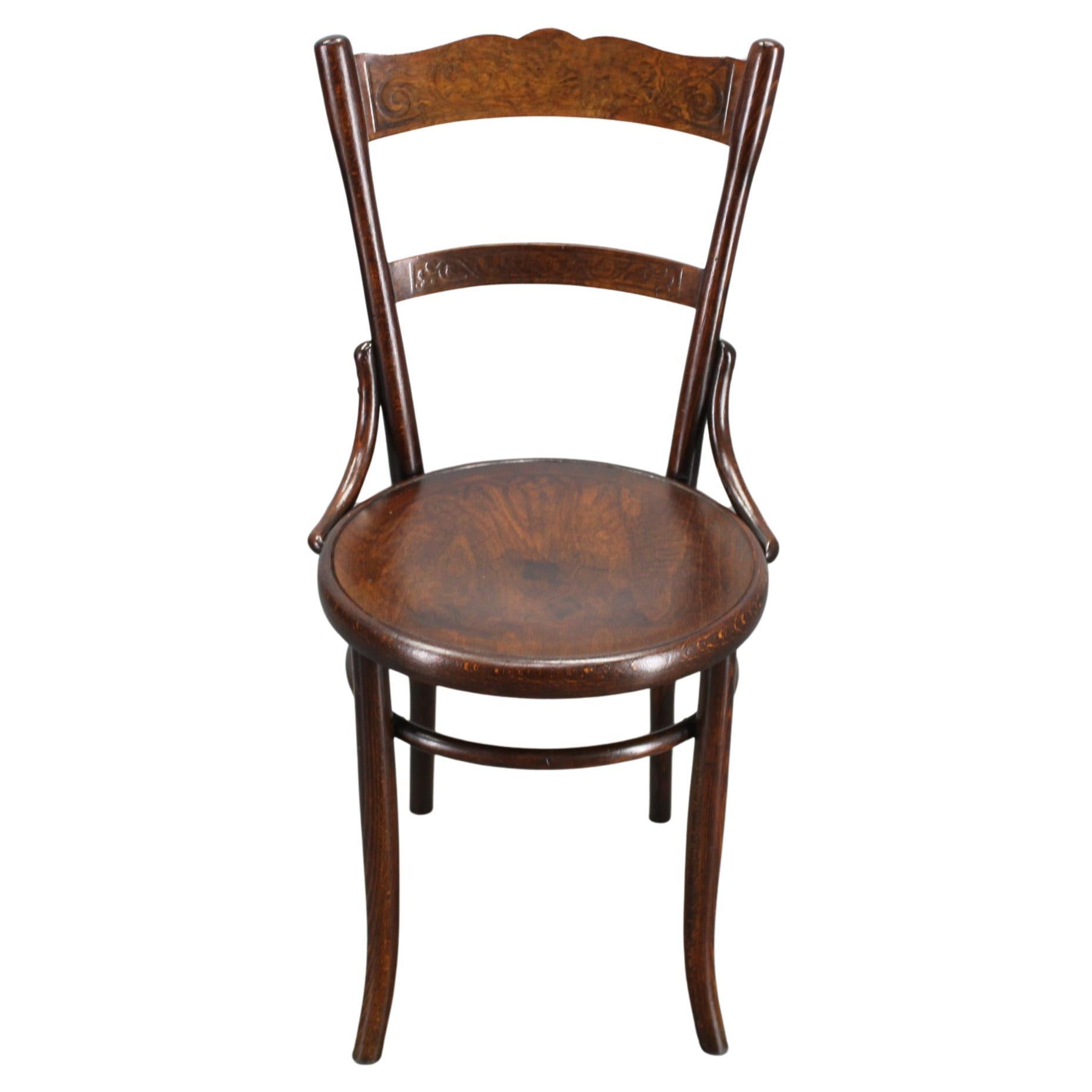 Chaise Thonet des années 1930, Tchécoslovaquie