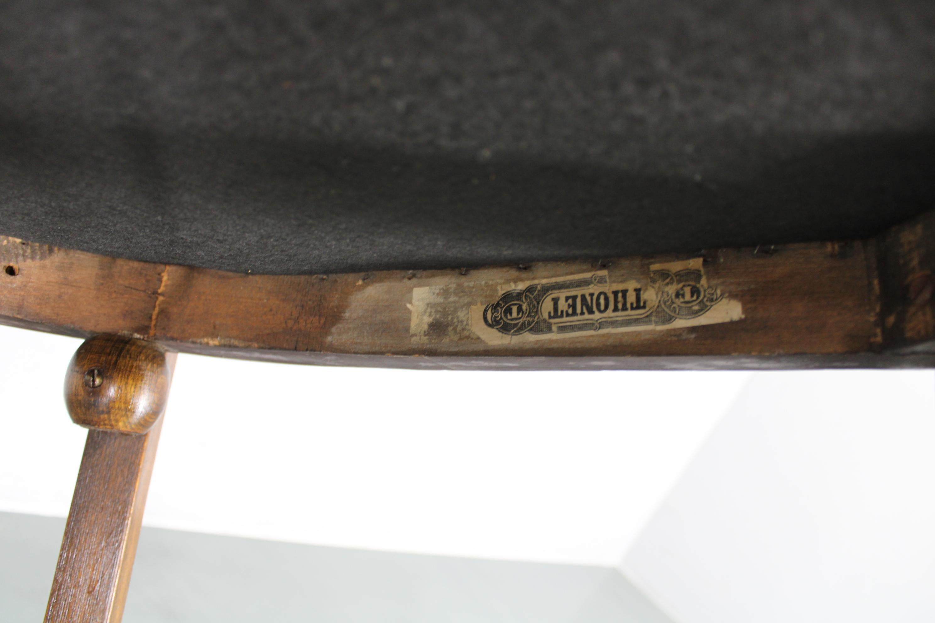 Poltrona Thonet restaurata degli anni '30, Cecoslovacchia in vendita 9