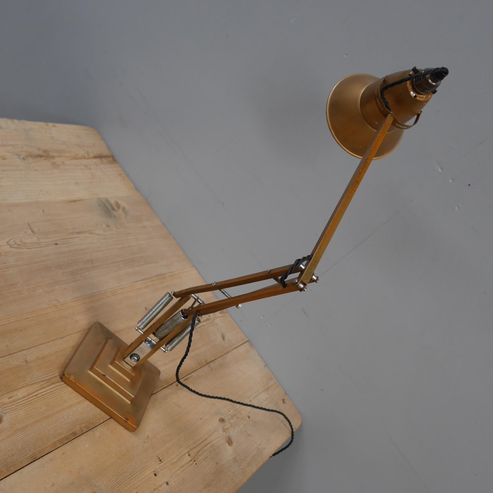 1930's Three Step Anglepoise Lamp by Herbert Terry & Sons 2