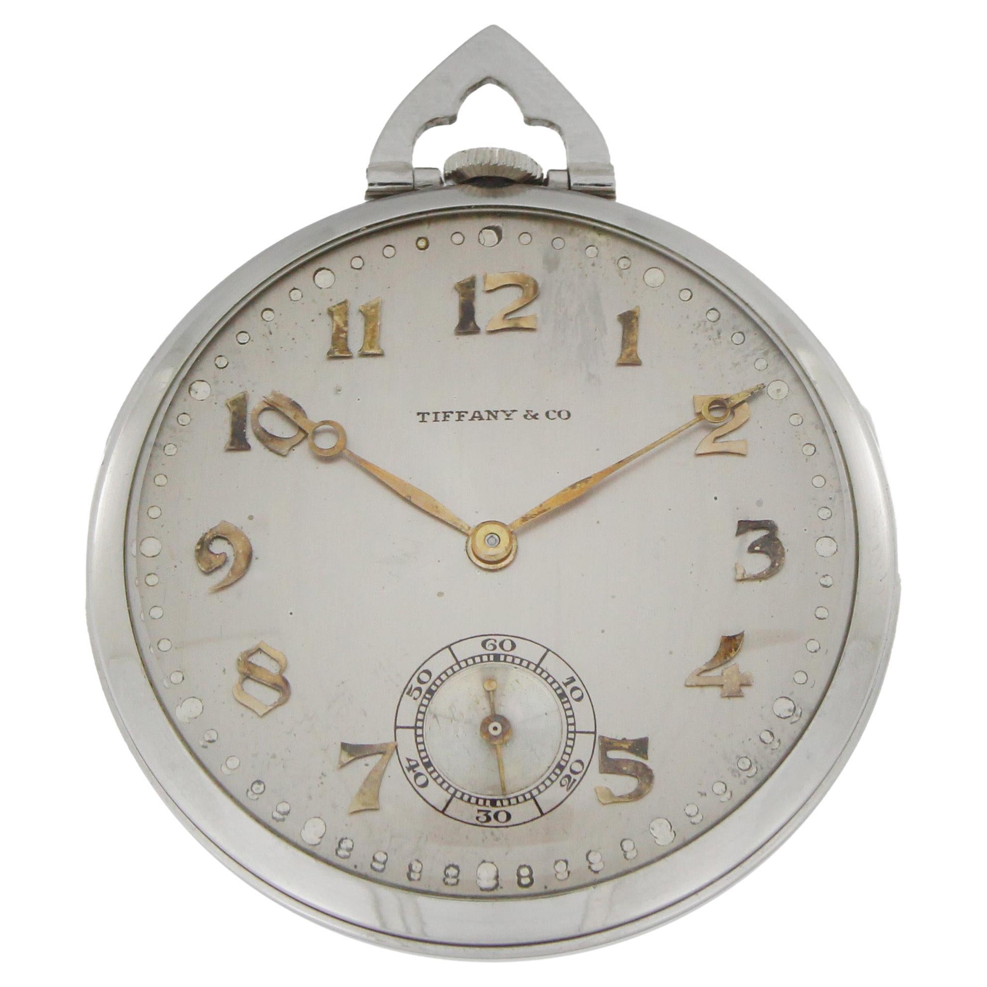 1930s Tiffany & Co. Pocketwatch in Platinum