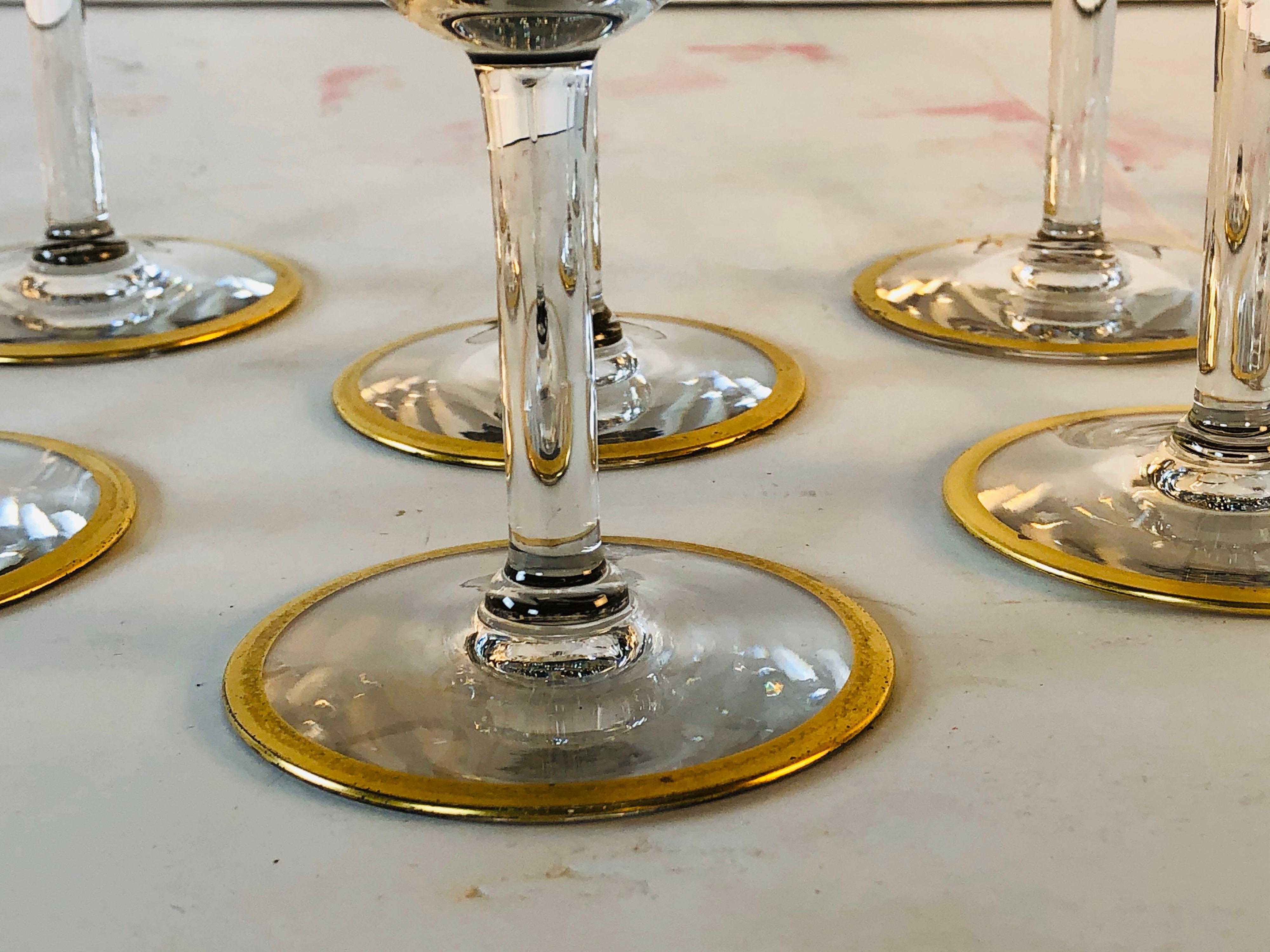 tiffin gold rim patterns