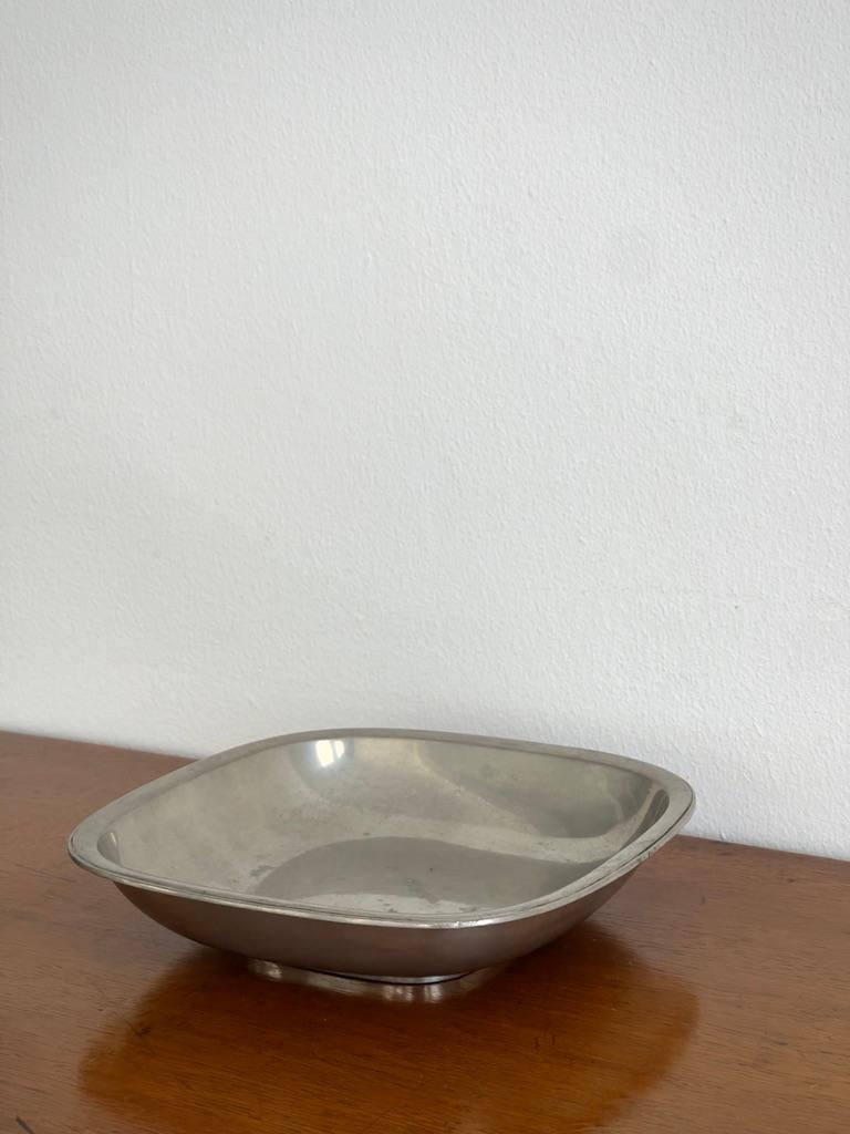 1930er Zinnteller von Metallarbeiter Just Andersen Dänemark im Angebot 2