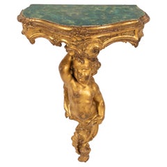 1930s to 1940s Italian Giltwood Wall Bracket