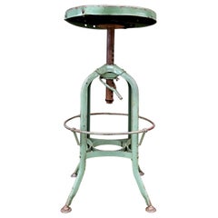1930s Toledo Drafting or Factory Stool