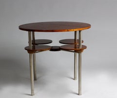 1930s Tubular Steel Table, Bauhaus