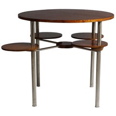 1930s Tubular Steel Table, Bauhaus