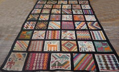 1930s Tunisian Gafsa Flat-weave Carpet ( 6' x 8' - 183 x 244 )