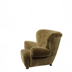 1930's Very large easy chair Attr. Flemming Lassen