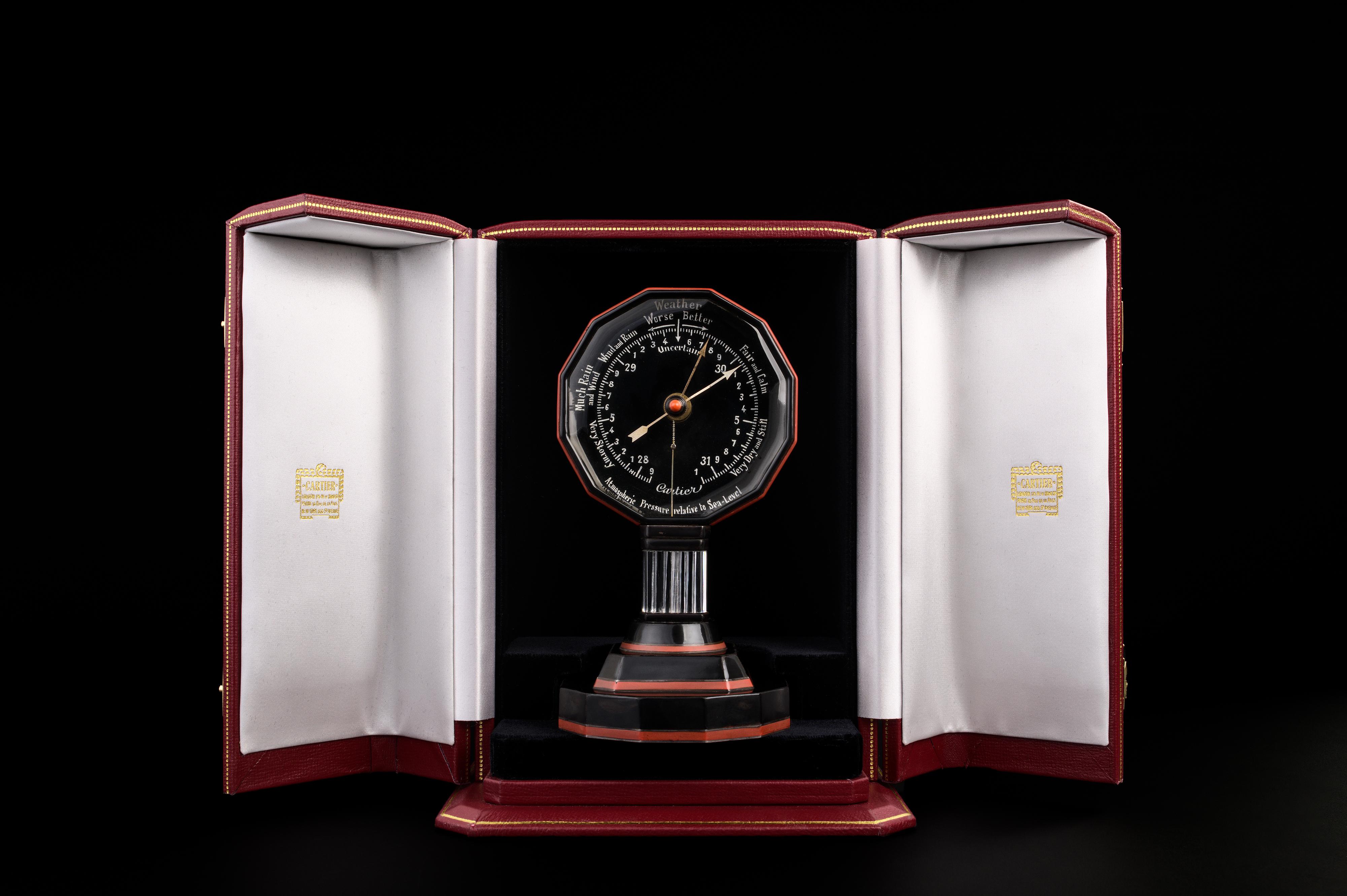 1930s  Baromètre Cartier vintage Excellent état - En vente à London, GB