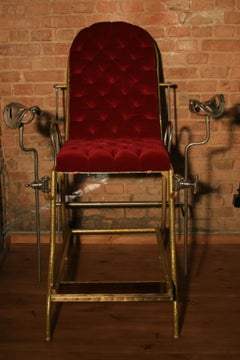 1930s Vintage Gynecological Chair
