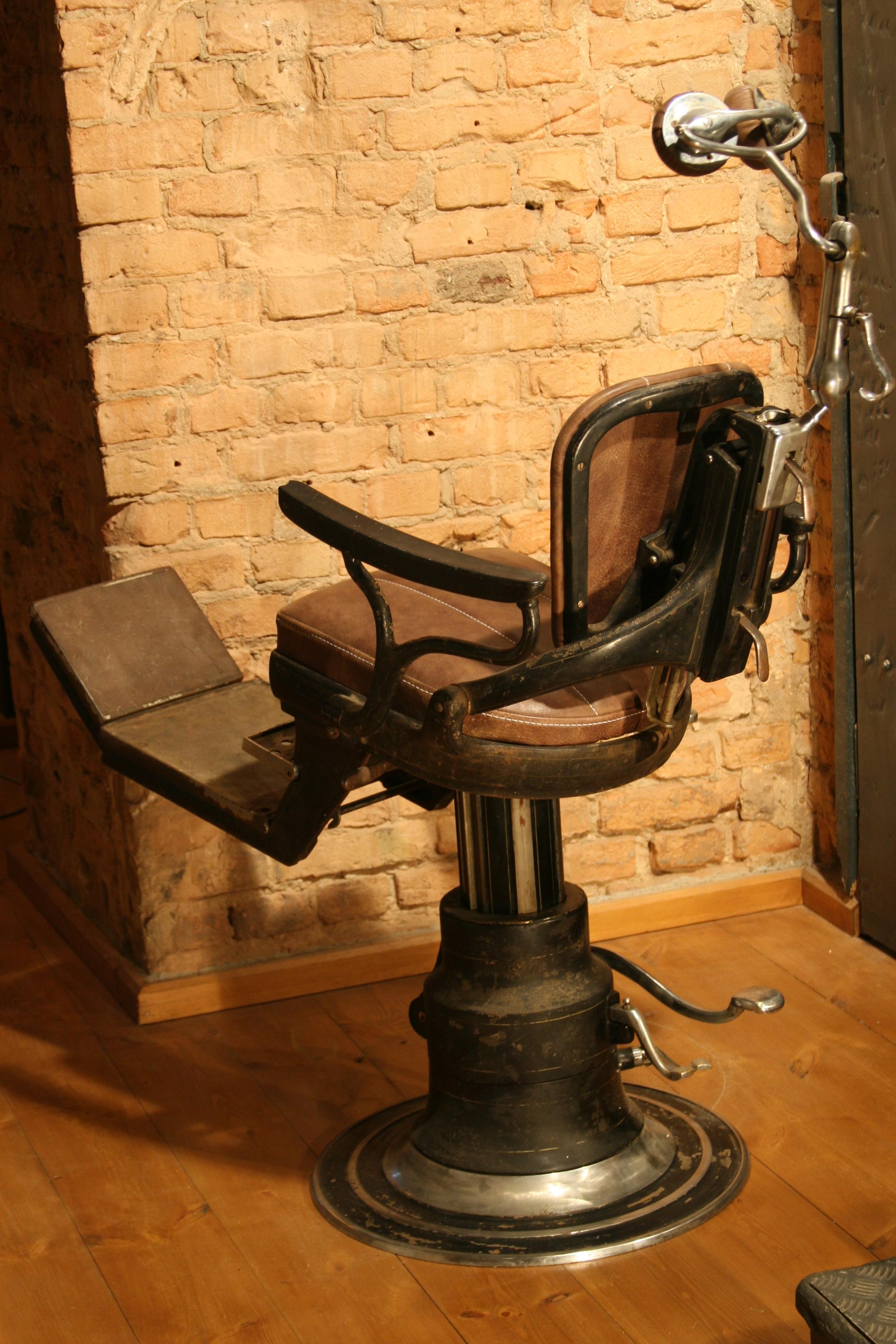 vintage dental chair