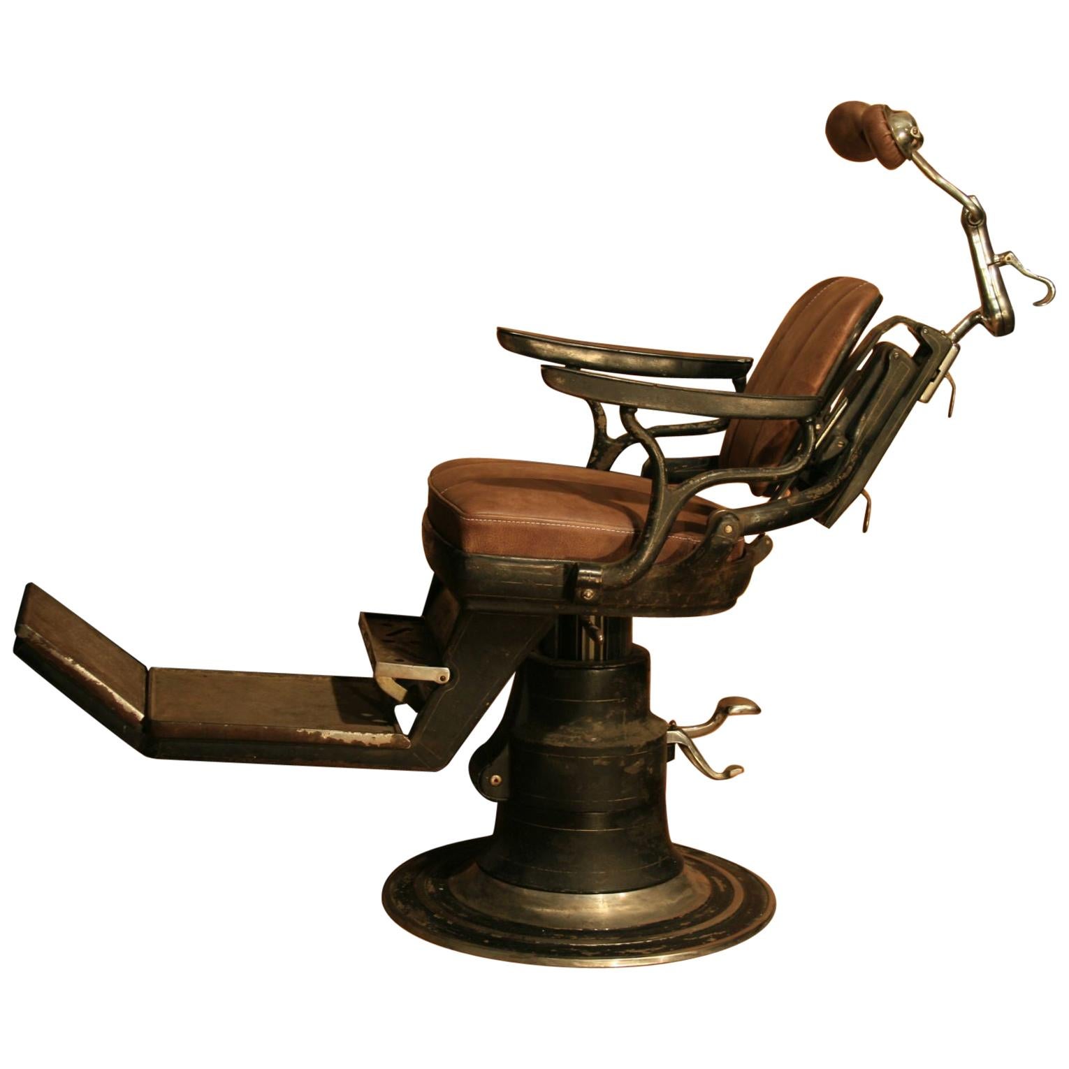 1930s Vintage LUX Dental Chair For Sale