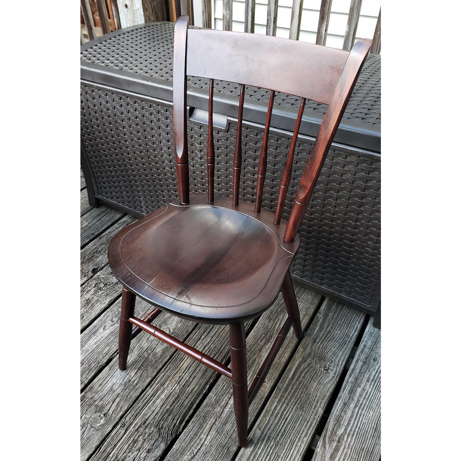 American Classical 1930s Vintage N E Hurricane Souvenir Chair