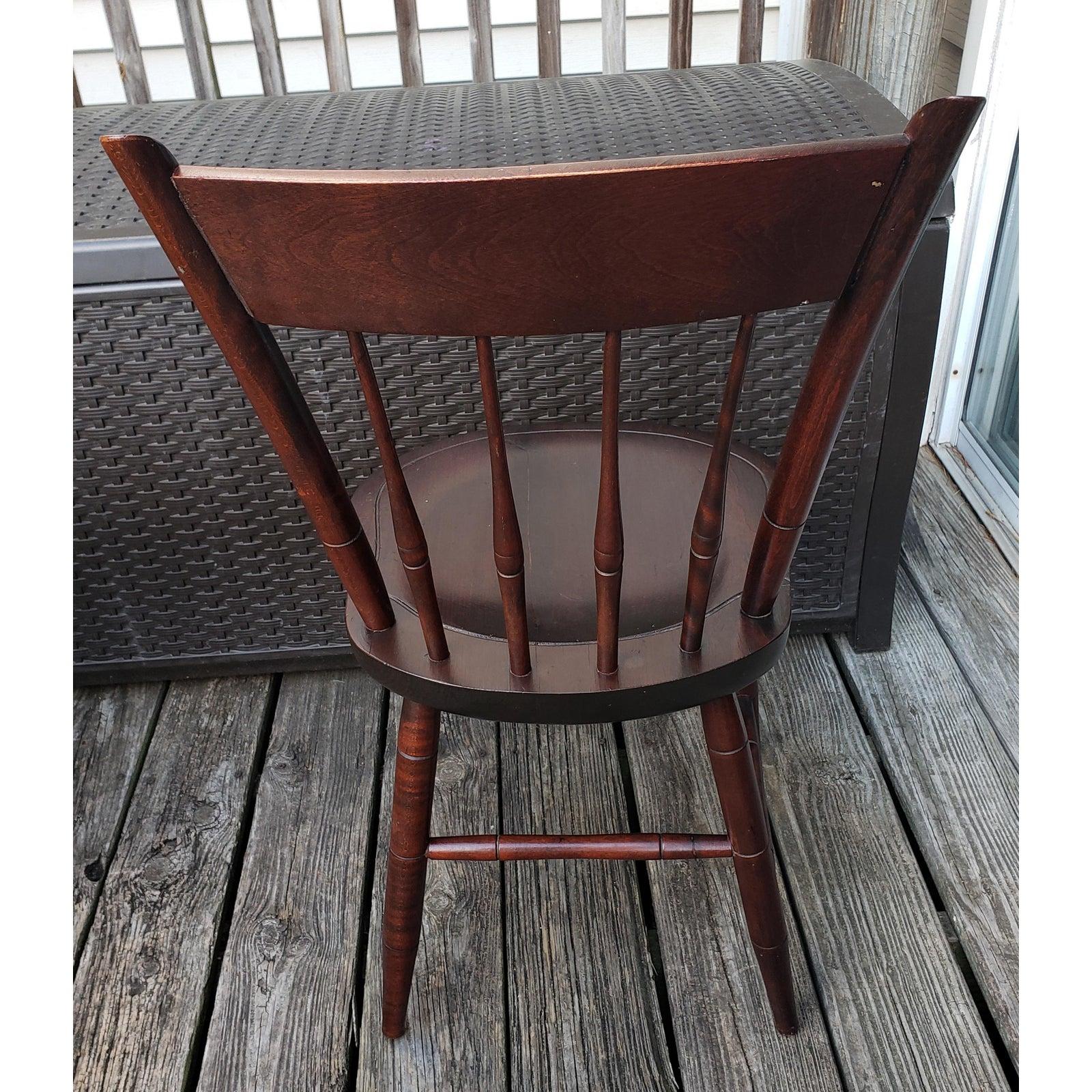 North American 1930s Vintage N E Hurricane Souvenir Chair