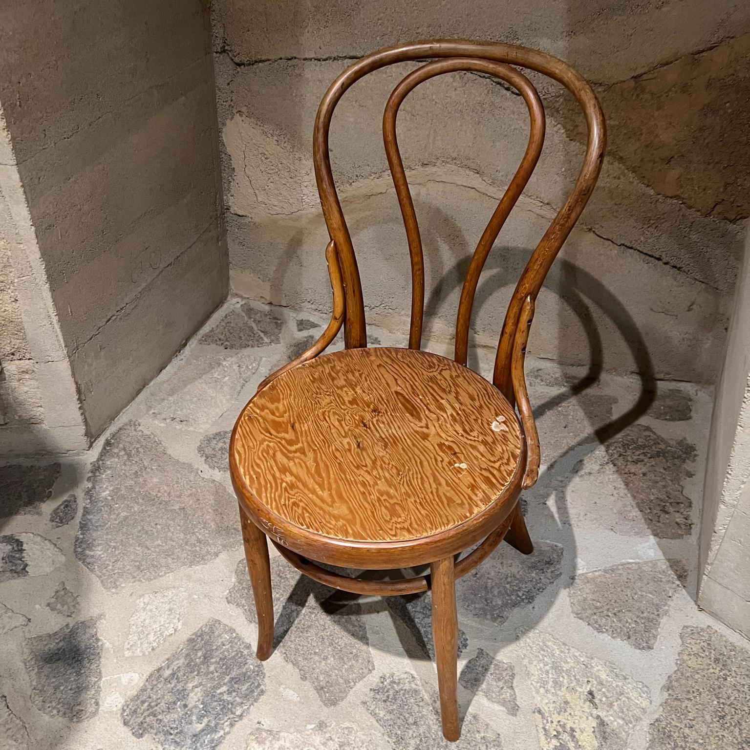 antique bent wood chair