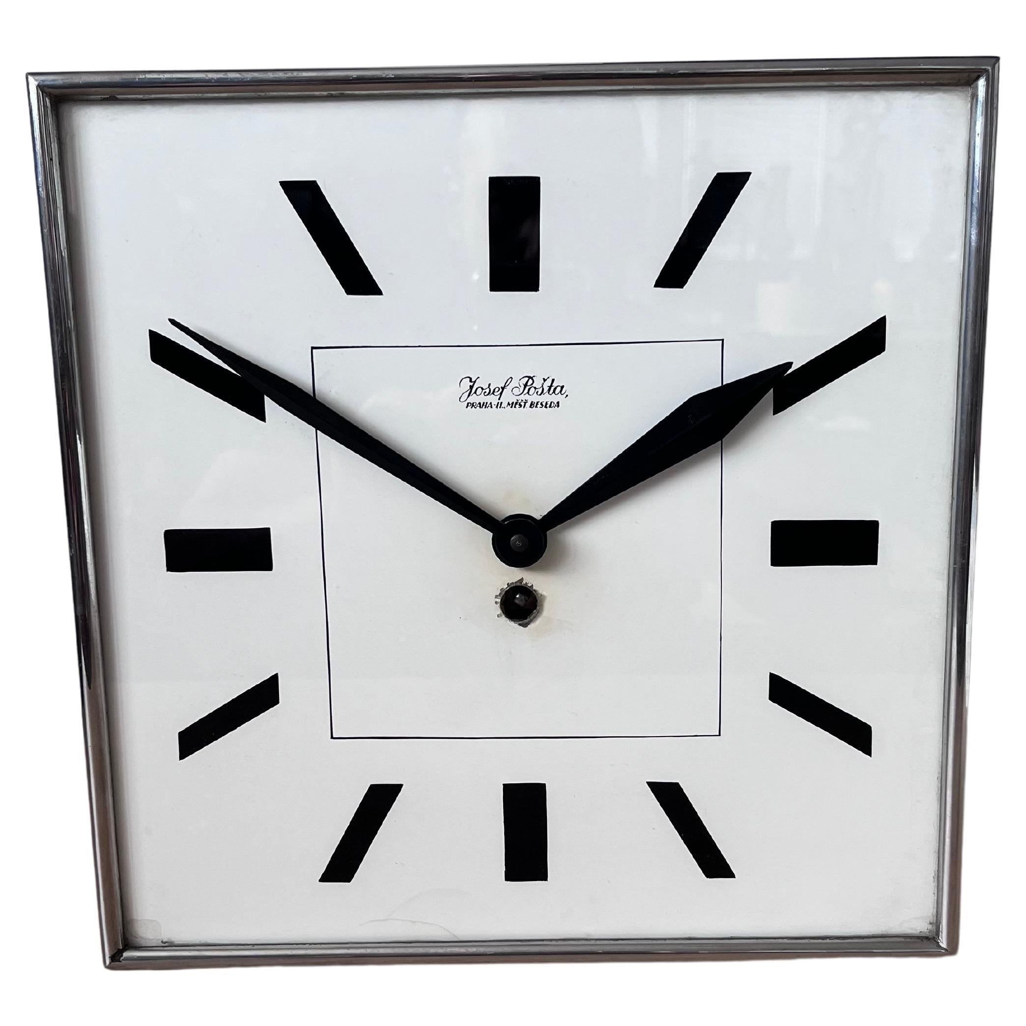 1930s wall clock, Germany For Sale