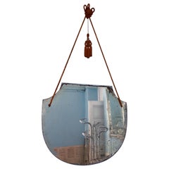 1930s Wall Mirror with Rich Patina, Italy