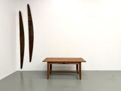 1930s Walnut French Farmhouse Table – Fully Restored