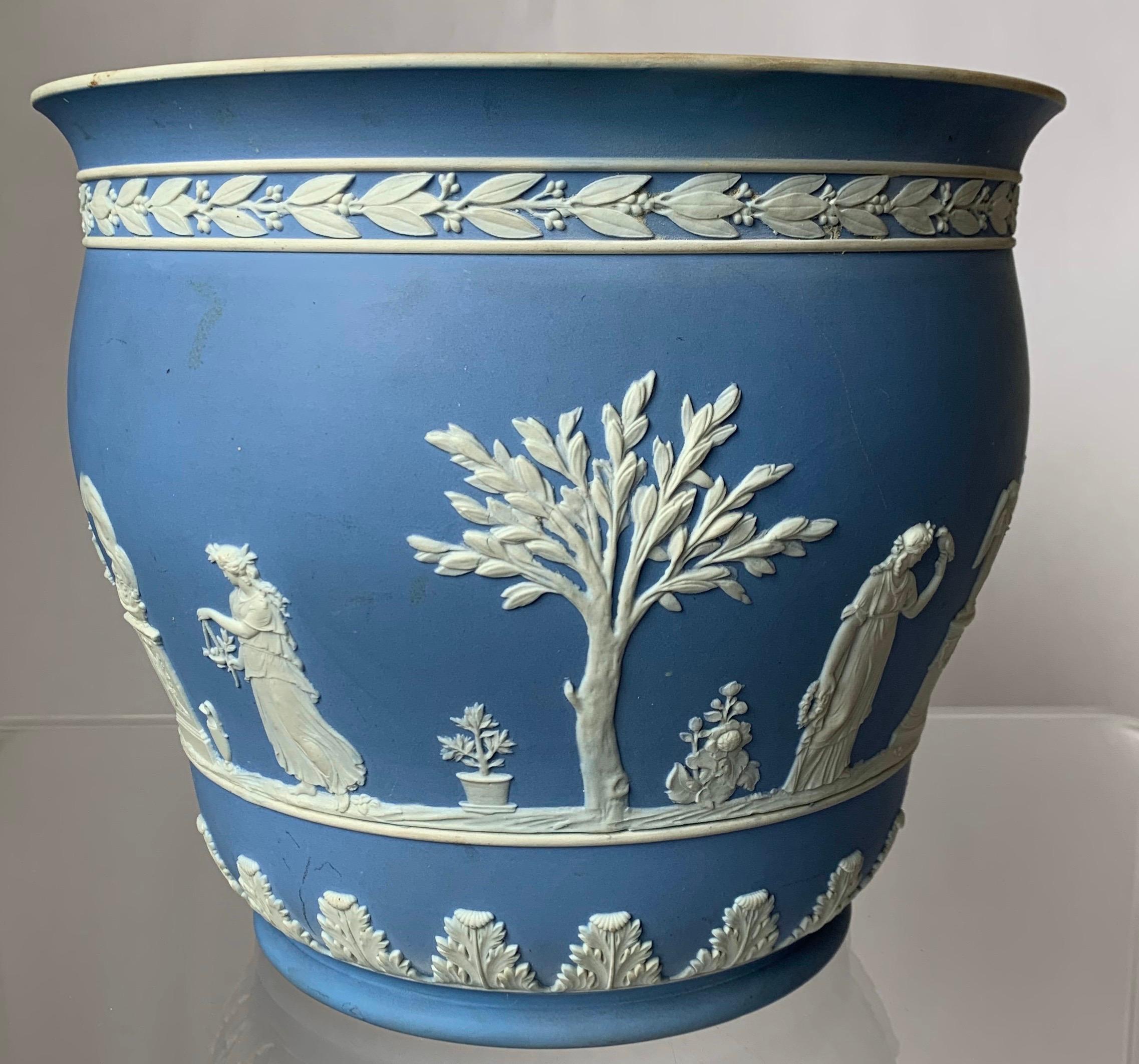 wedgwood flower pot