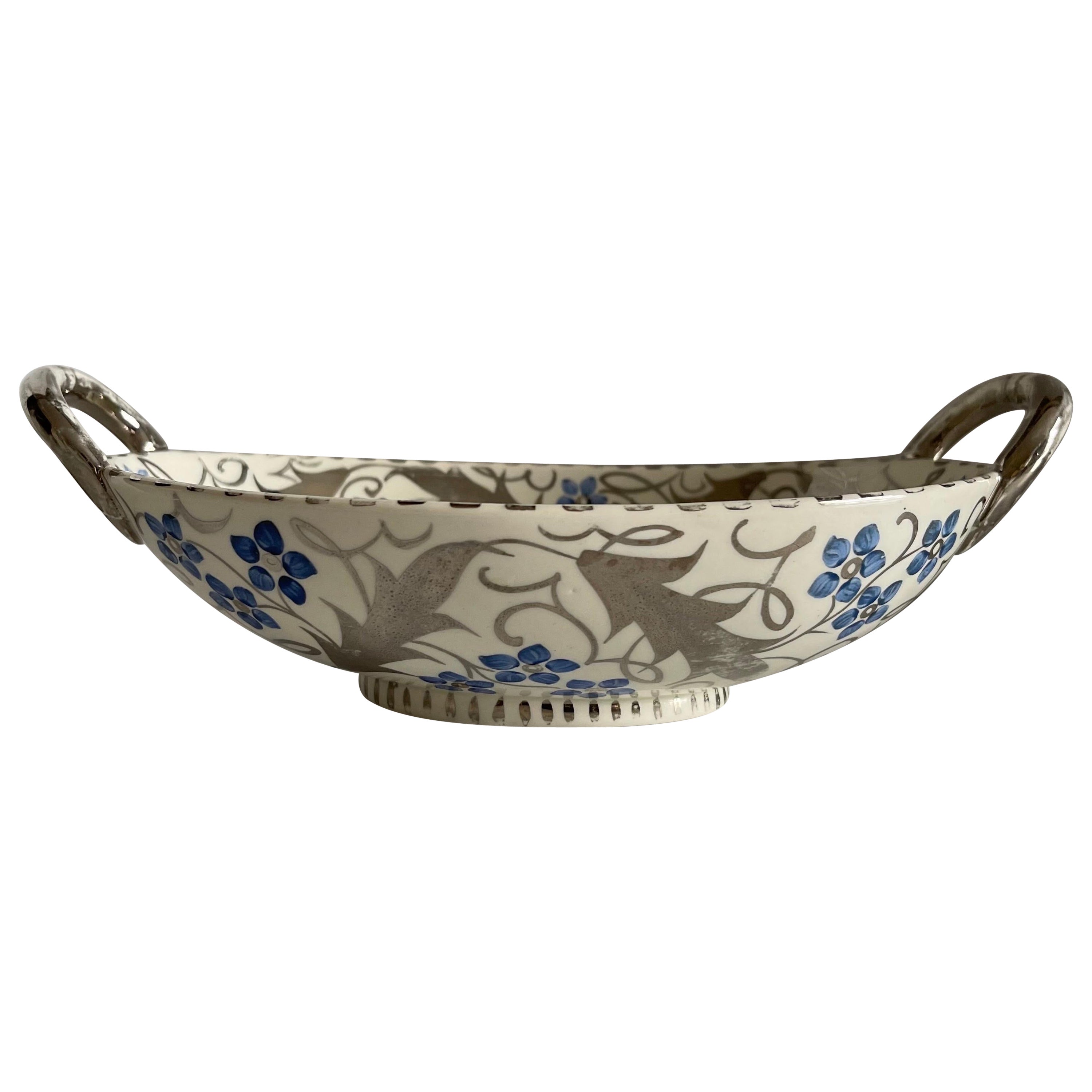1930s Wedgwood Lustreware Basket