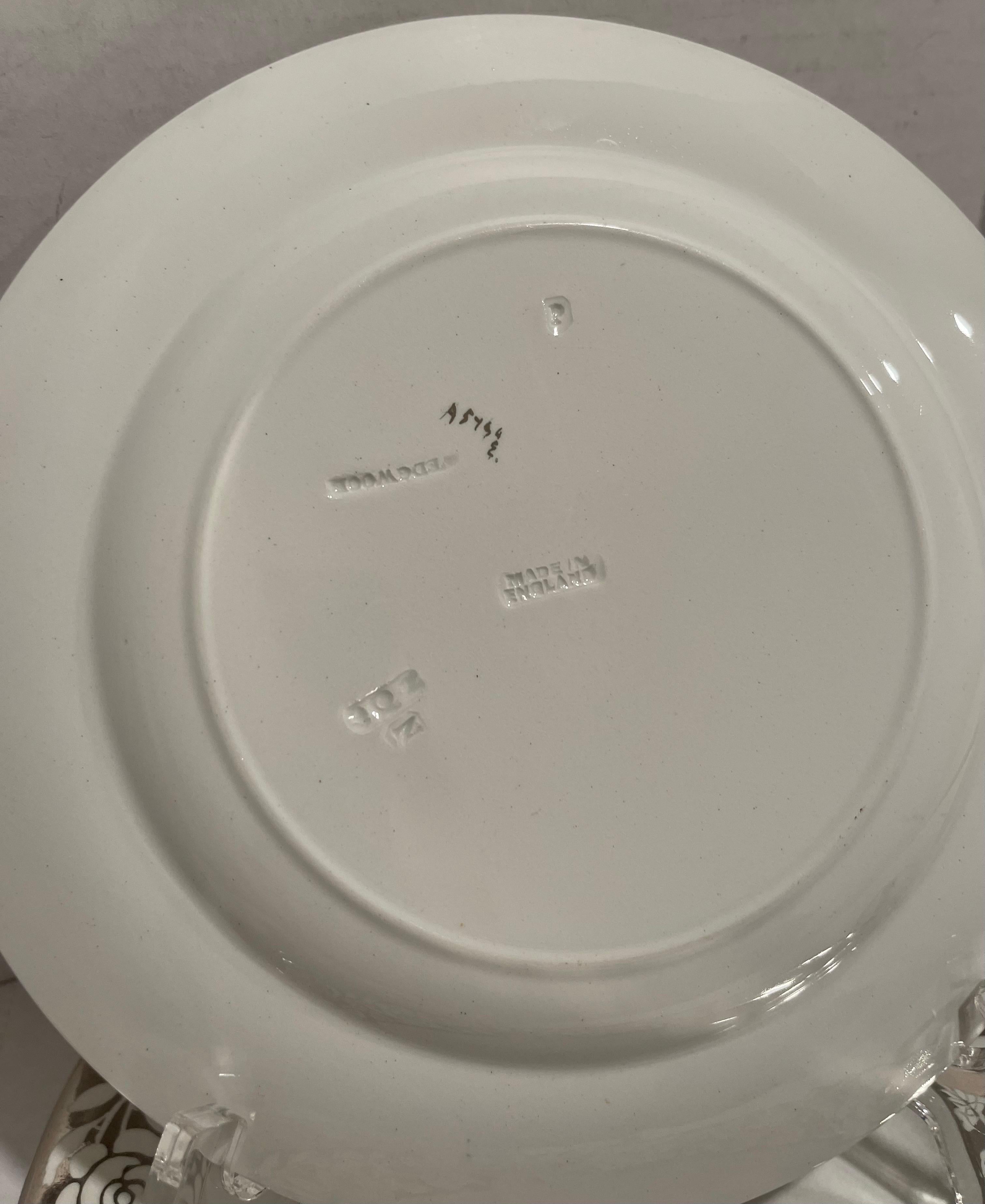 1930s Wedgwood Lustreware Dessert Plates, Set of 4 6