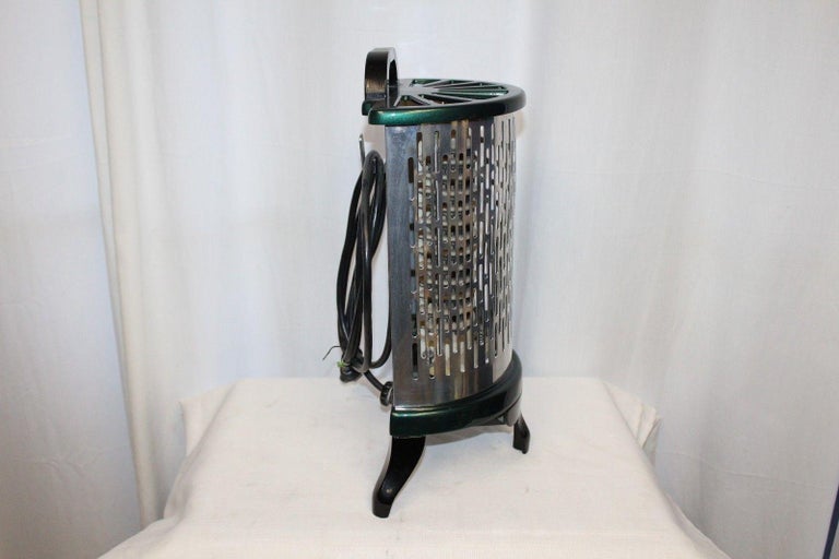 1930s Wesix Vintage Aluminium Electric Heater For Sale at 1stDibs
