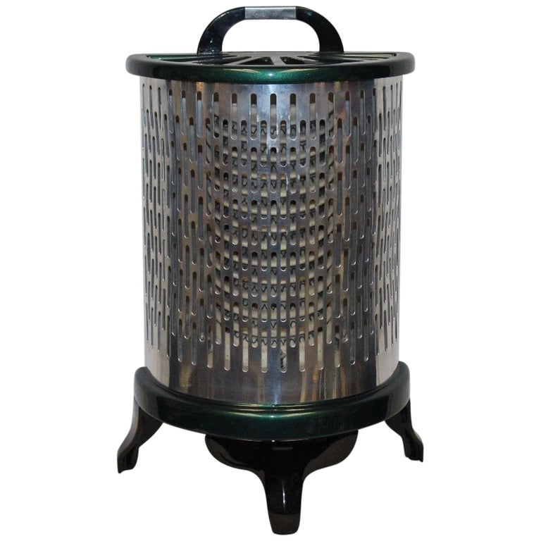 1930s Wesix Vintage Aluminium Electric Heater For Sale at 1stDibs