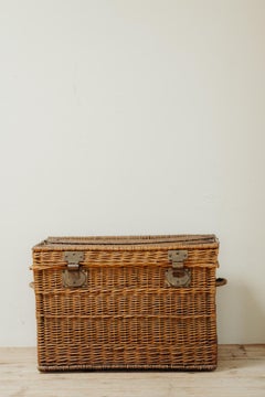 1930's wicker basket