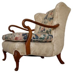 1930's Wingback Lounge Chair