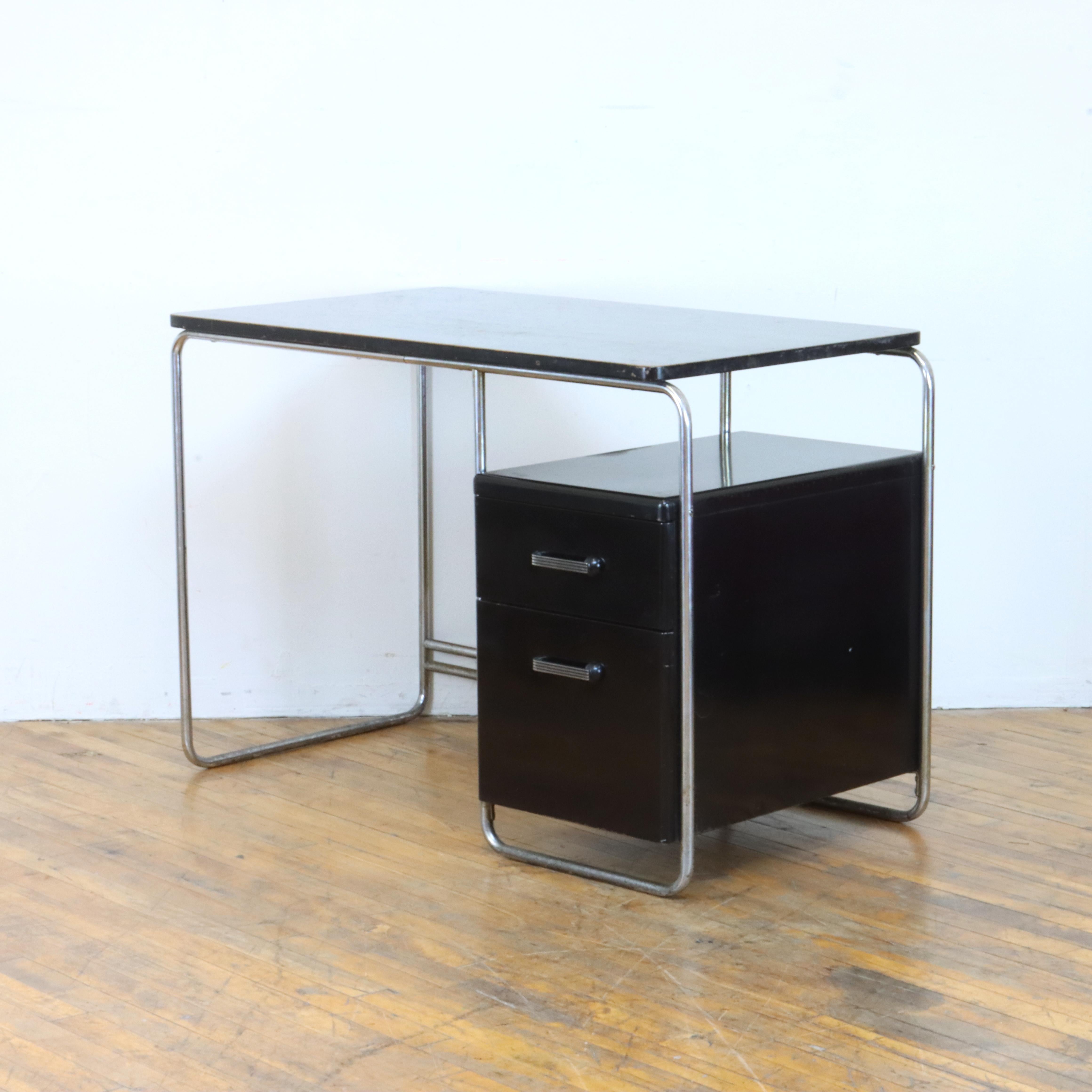 Bauhaus 1930s Wolfgang Hoffmann Desk for Howell For Sale