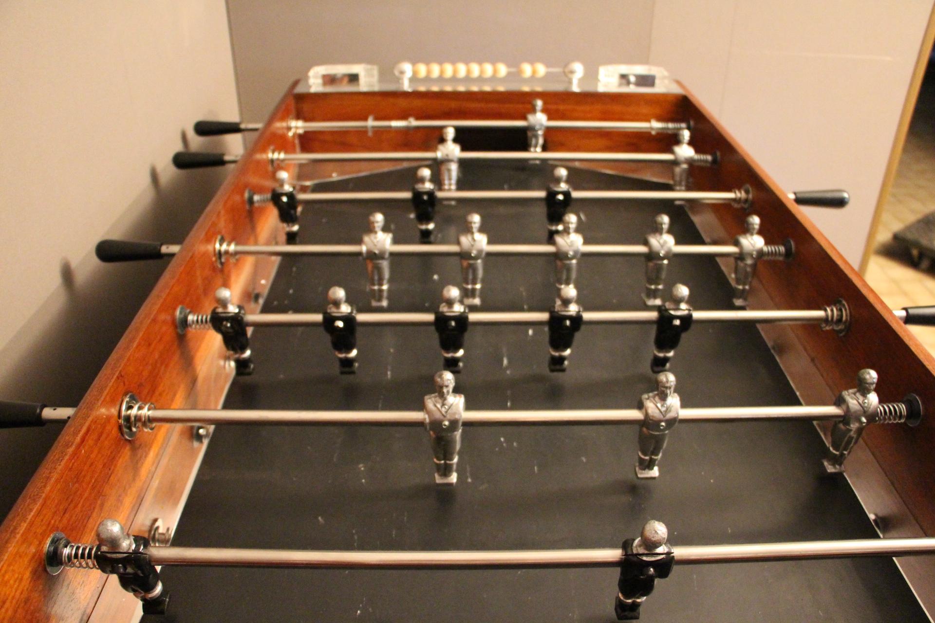 Wood and Aluminum Foosball Table , Football Game Table 2