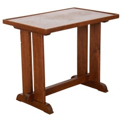 1930s Wood Side Table