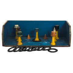 1930s Wooden Ring Toss Game