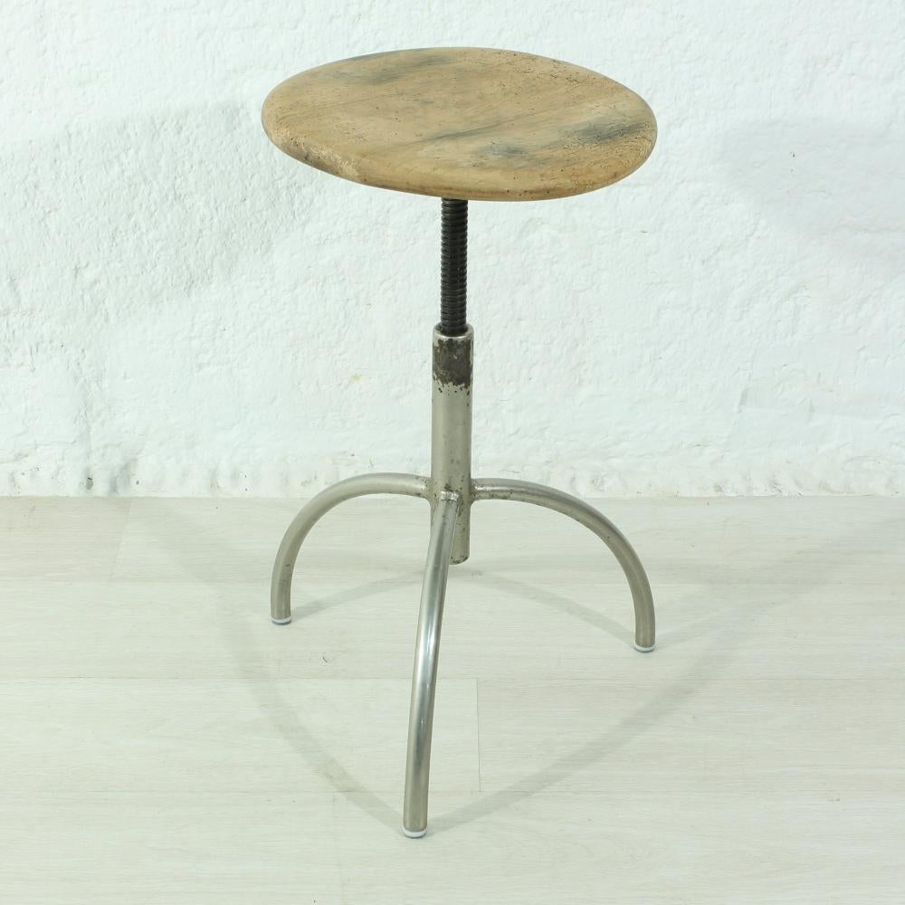 1930s Work Stool im Zustand „Relativ gut“ in Freiburg, DE