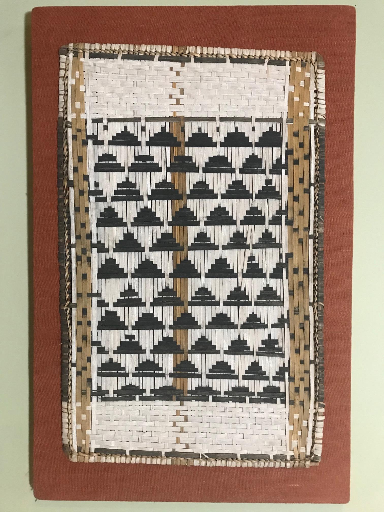 Panel Tejido de Fibra de Corteza de 1930 Tribal en venta