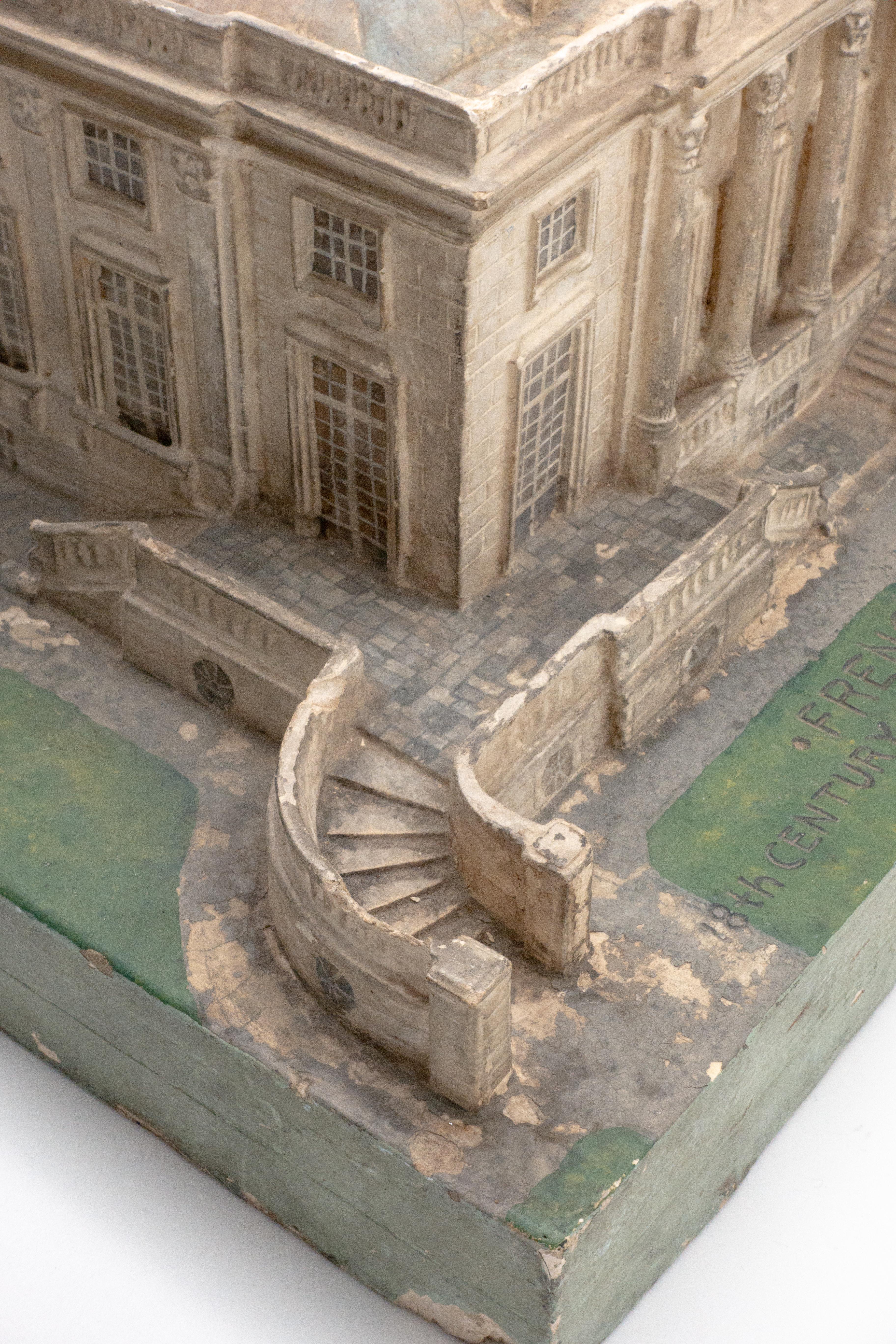 Paint 1930s WPA Plaster/Resin Sculpture Petit Trianon at Versailles