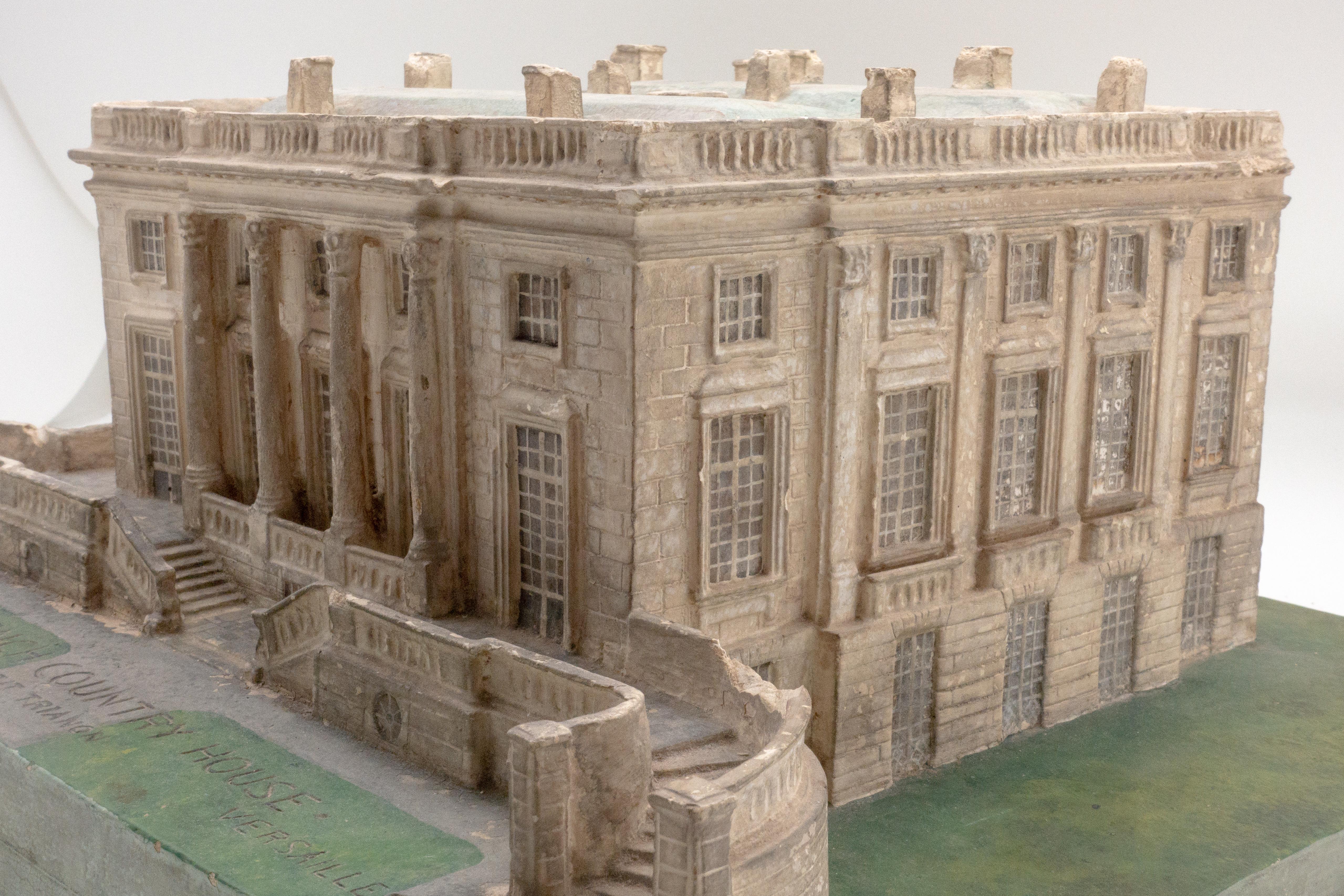 1930s WPA Plaster/Resin Sculpture Petit Trianon at Versailles 1