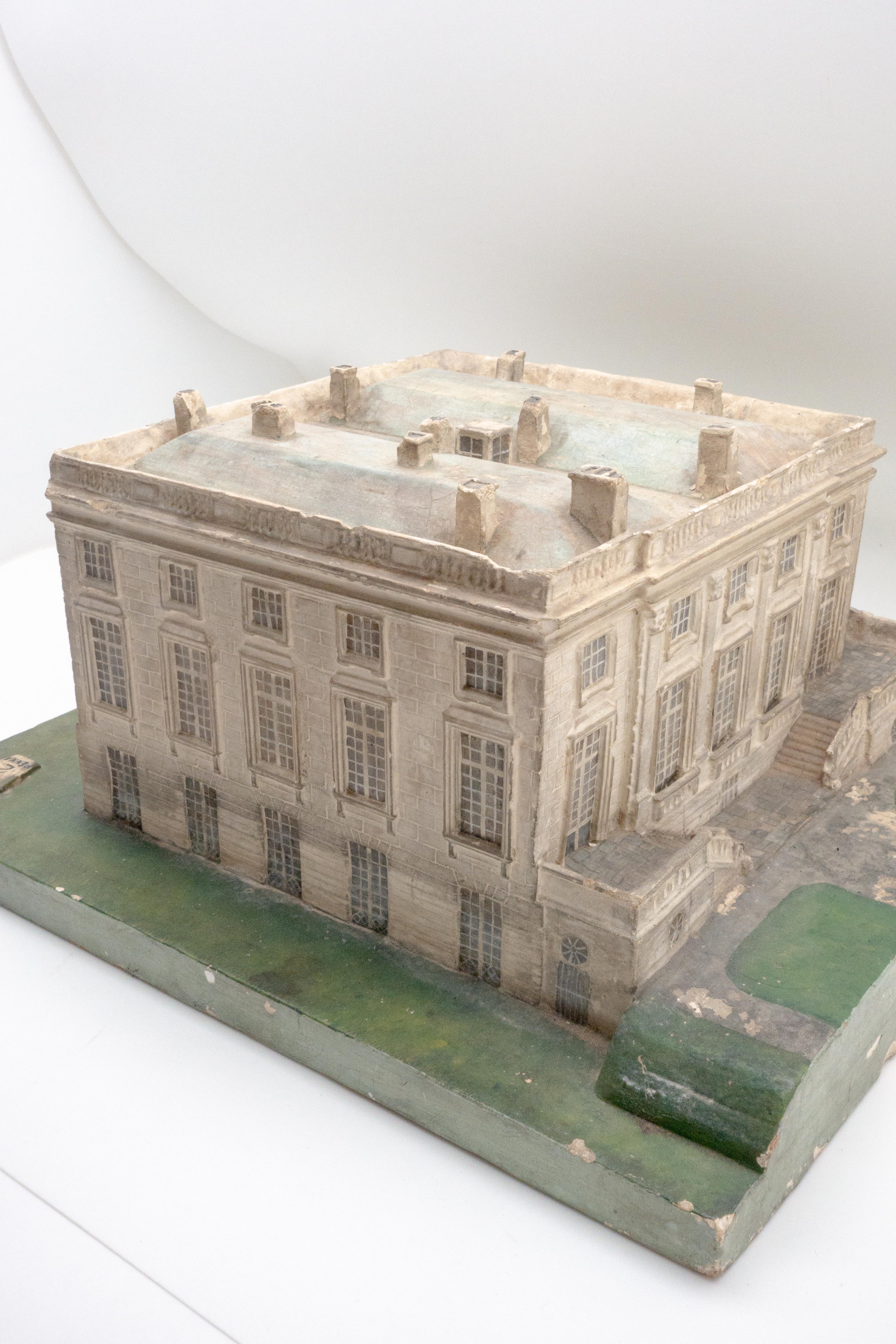 1930s WPA Plaster/Resin Sculpture Petit Trianon at Versailles In Fair Condition In New York, NY