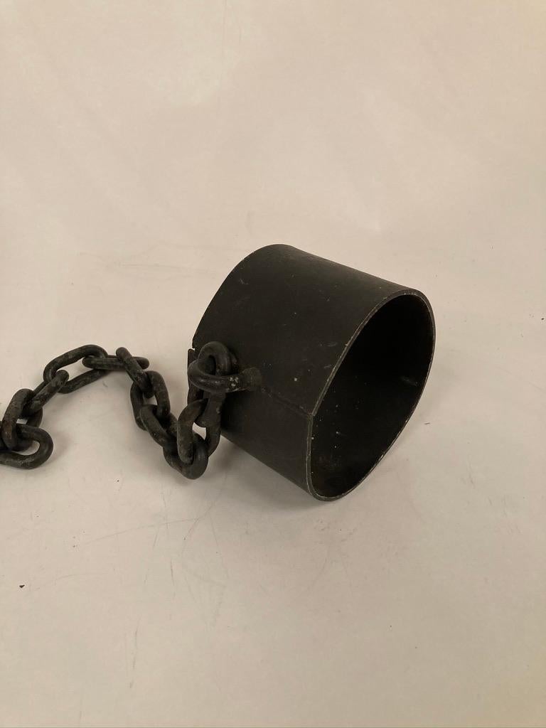 1930s Wrought Iron Ball and Chain Movie Prop at 1stDibs
