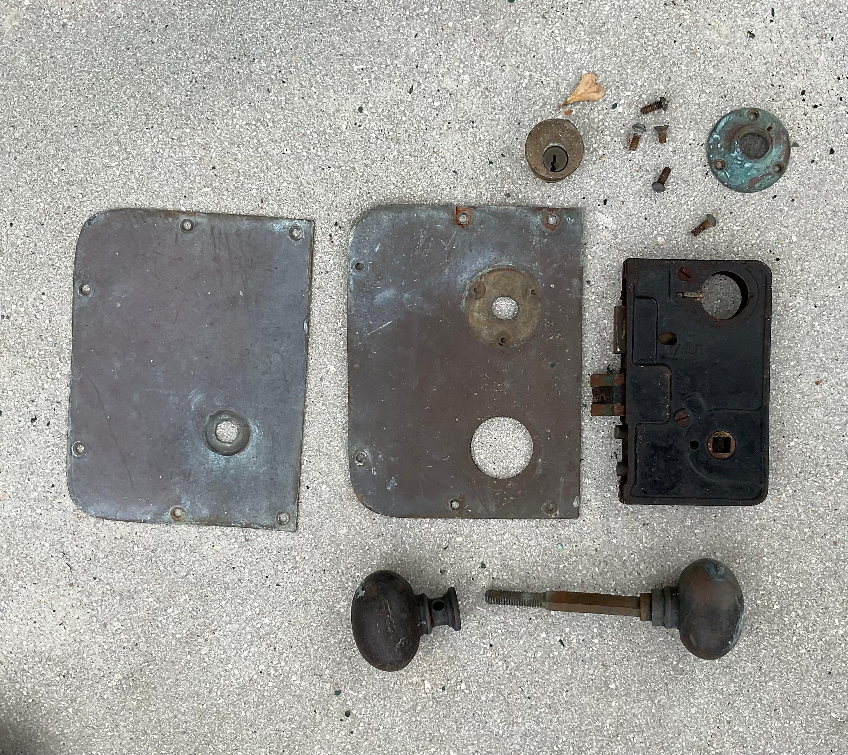 Cancello o porta in ferro battuto degli anni '30 in vendita 8