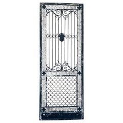 1930s Wrought Iron Gate or Door