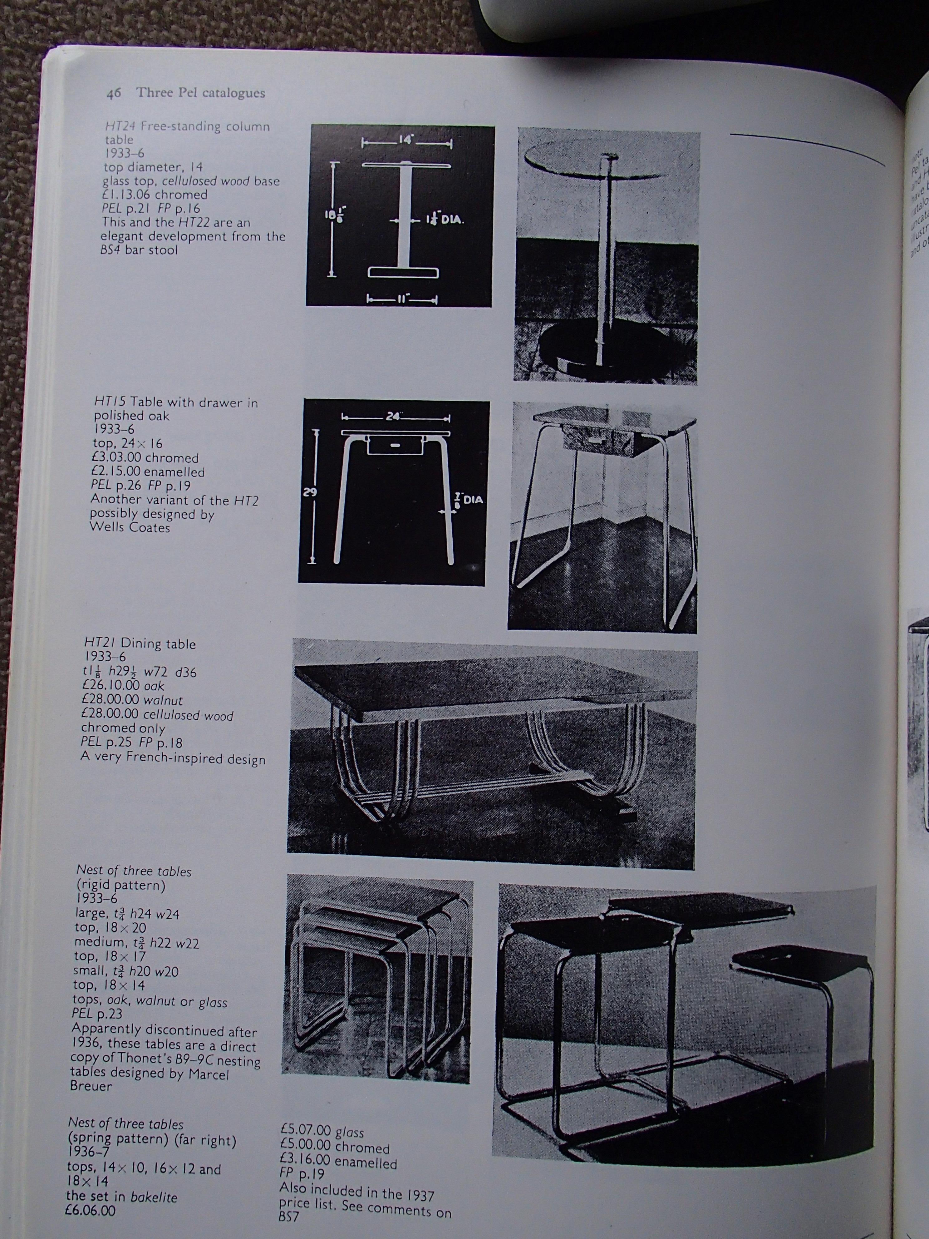 Tisch aus Chromrohr und Blck-Platte für Pel von Serge Chermayeff, 1980er Jahre im Angebot 12