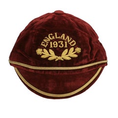 Vintage 1931 England International Cap