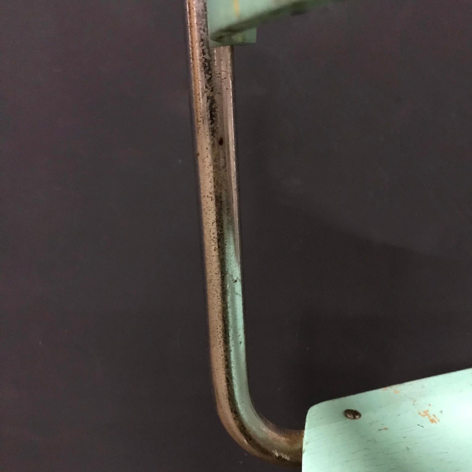 1931, Mart Stam for Thonet, Turquoise Wooden S43 For Sale 8