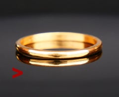 1931 Nordic Wedding Ring solid 23K Gold Ø US 11.5 / 4 gr
