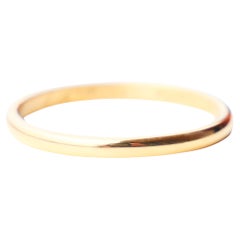 Vintage 1931 Nordic Wedding Ring solid 23K Gold Ø US 11.5 / 4 gr